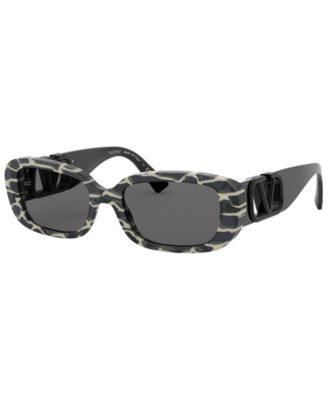 valentino black and white sunglasses