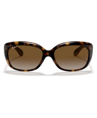 Ray-Ban - JACKIE OHH Polarized Sunglasses, RB4101 58