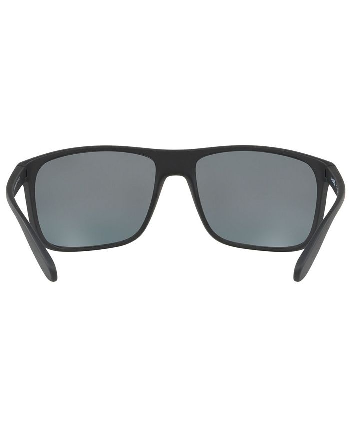Arnette Men's Urca Polarized Sunglasses - Rectangular Frame With Grey Lens - View #3