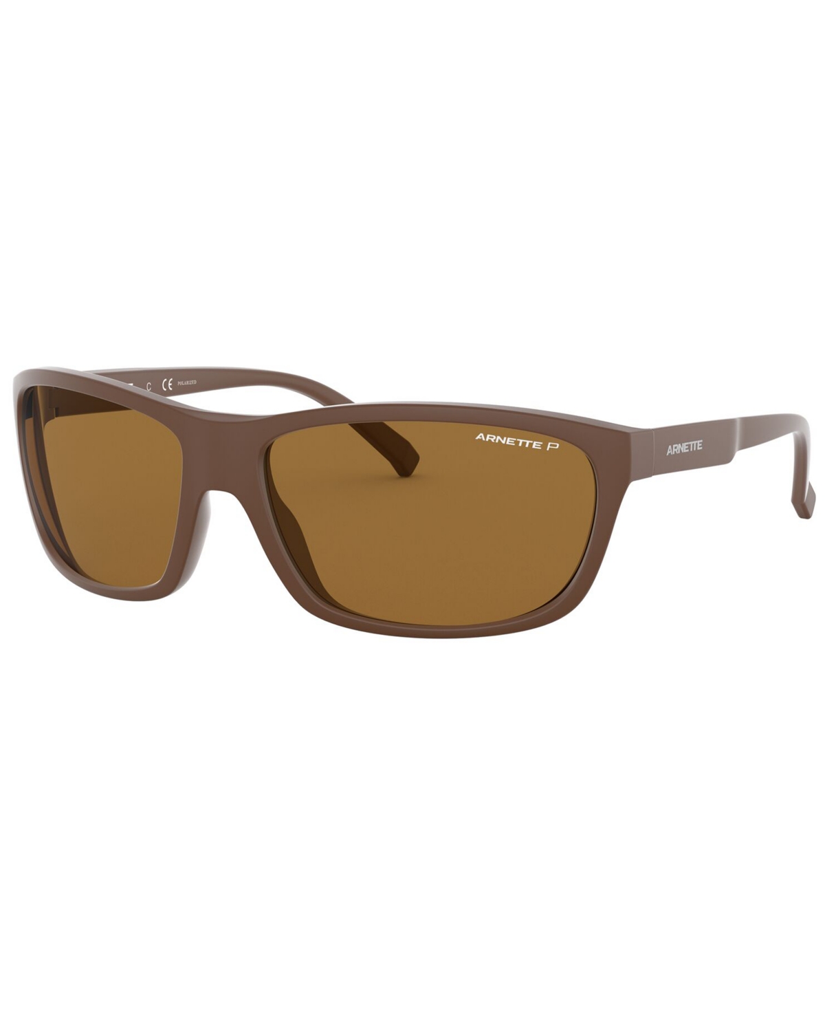 Men's Polarized Sunglasses - MATTE BROWN/POLAR BROWN