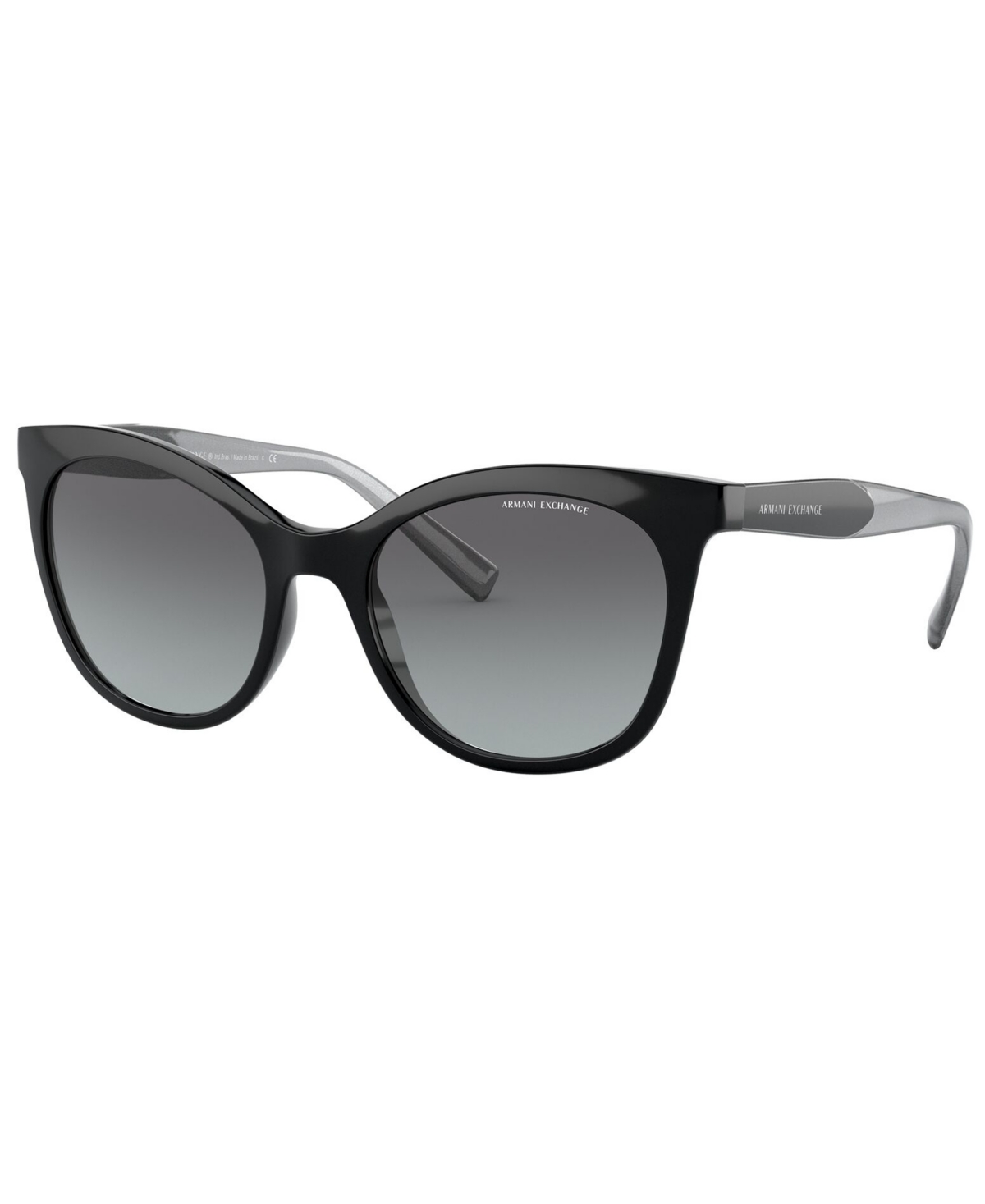Armani Exchange Women's Sunglasses, AX4094S - BLACK/GREY GRADIENT