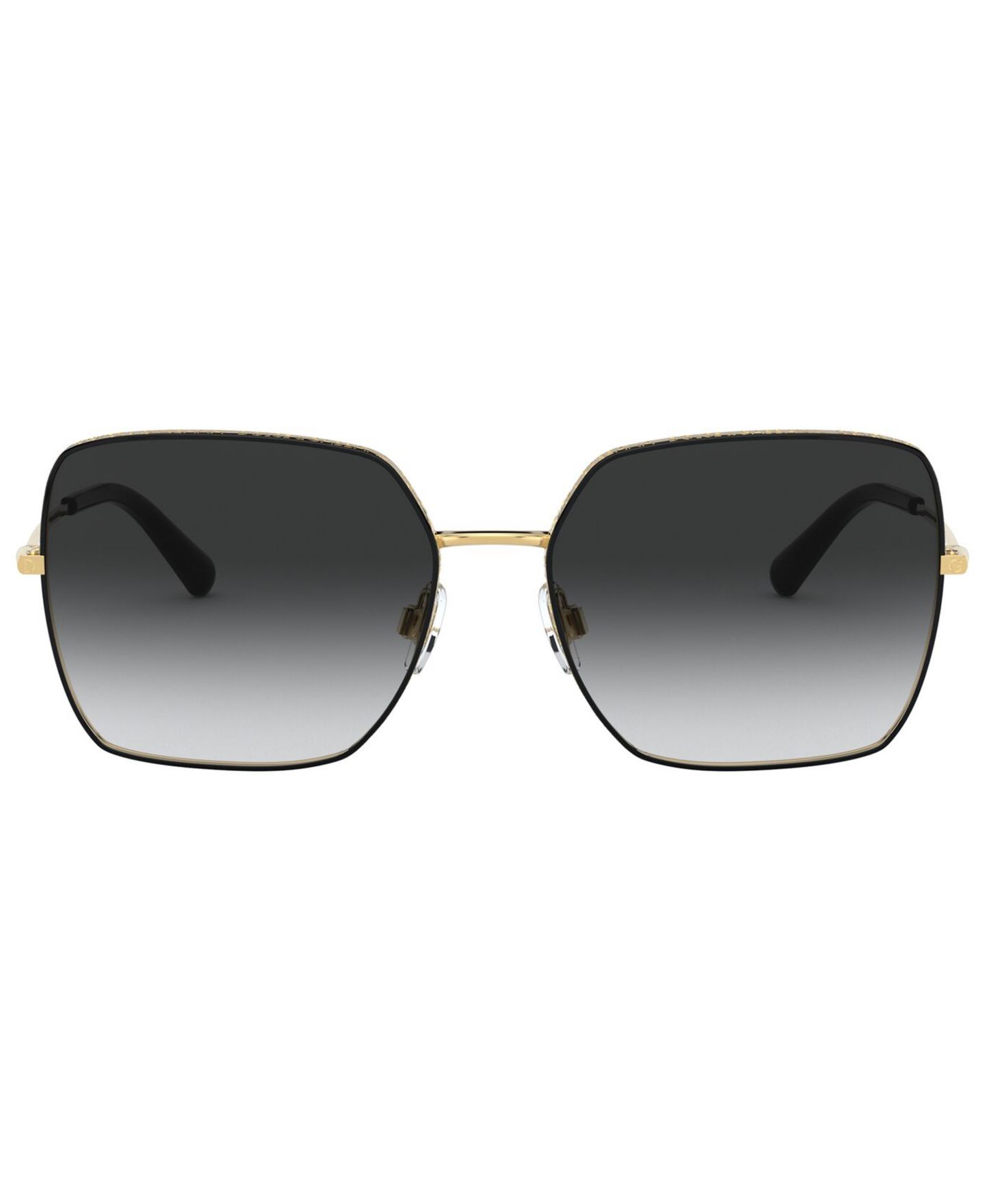 Женские солнцезащитные очки Dolce&Gabbana Sunglasses, DG2242, цвет: Золотой / Чёрный — фото 2
