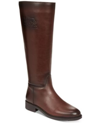 COACH Women s Raee Riding Wide Calf Leather Boots Macy s