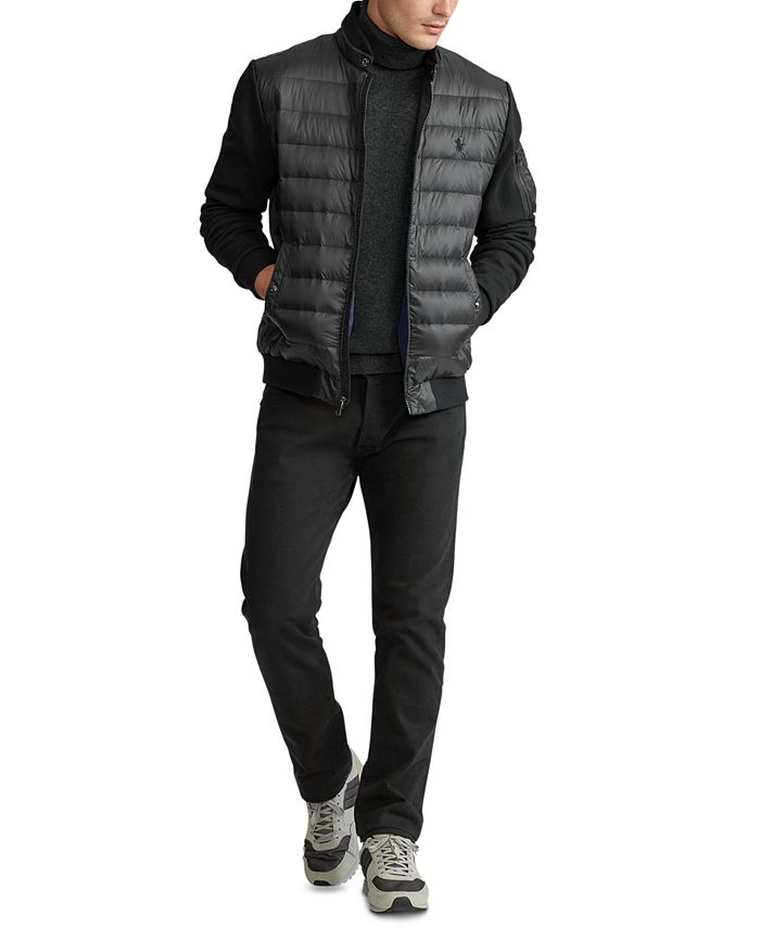 Polo Ralph Lauren Men's Big & Tall Hybrid Down Jacket - Macy's