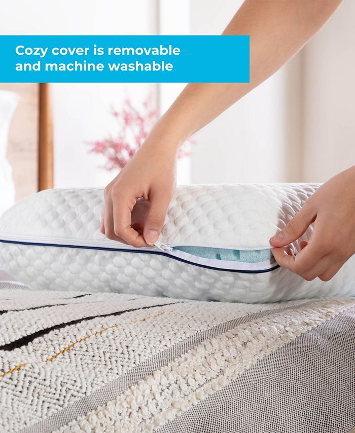 Linenspa AlwaysCool Gel Memory Foam Pillow Macy's