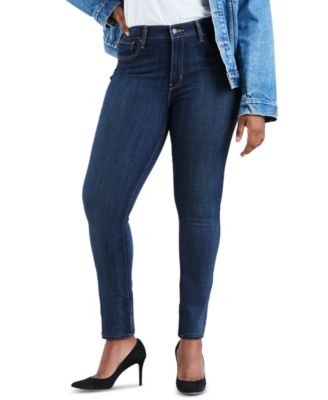 levi's womens high waisted skinny jeans