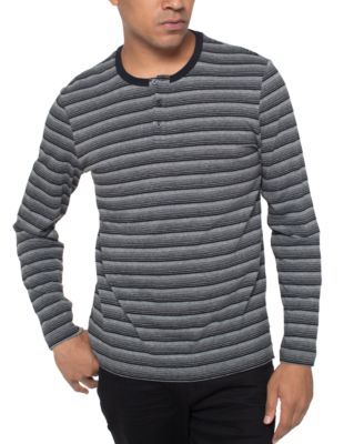 Kenneth Cole - Men's Striped Henley Shirt