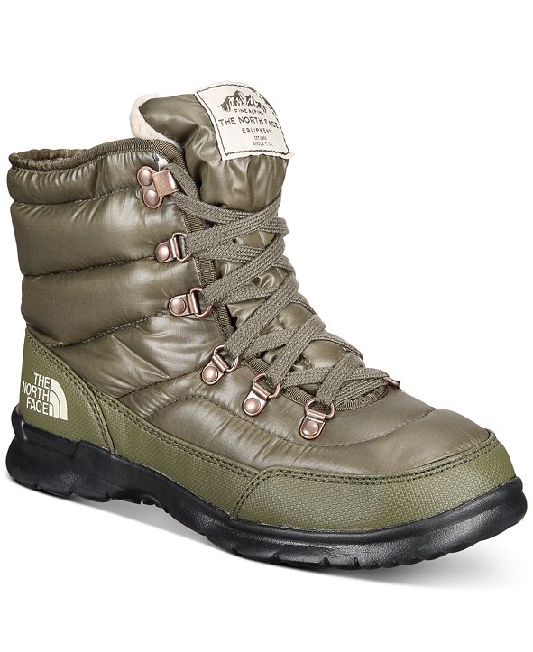 womens thermoball lace up boots