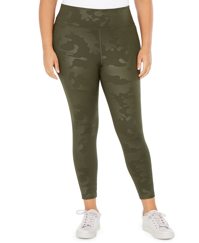 Ideology Plus Size Cool Camo Leggings, Created for Macy's - Macy's