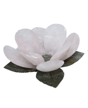 Nature's Decorations - Natural Flower Votive Candle Holder In Pink