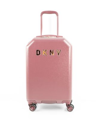 macys pink luggage