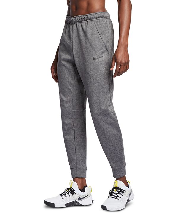 nike training tall therma tapered joggers