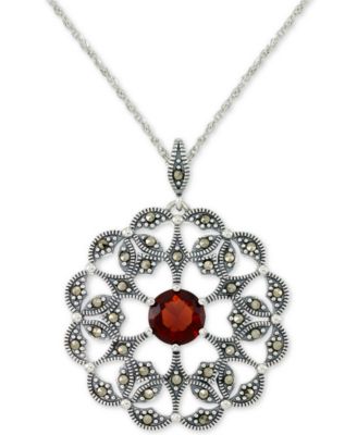 marcasite necklace jewelry