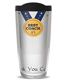 Sign-It Best Coach Double Wall Insulated Tumbler, 16 oz