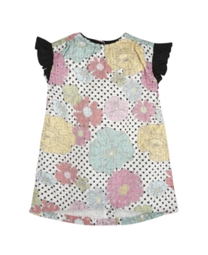 Andy & Evan Big Girl's Printed Eyelet Baby Tunic