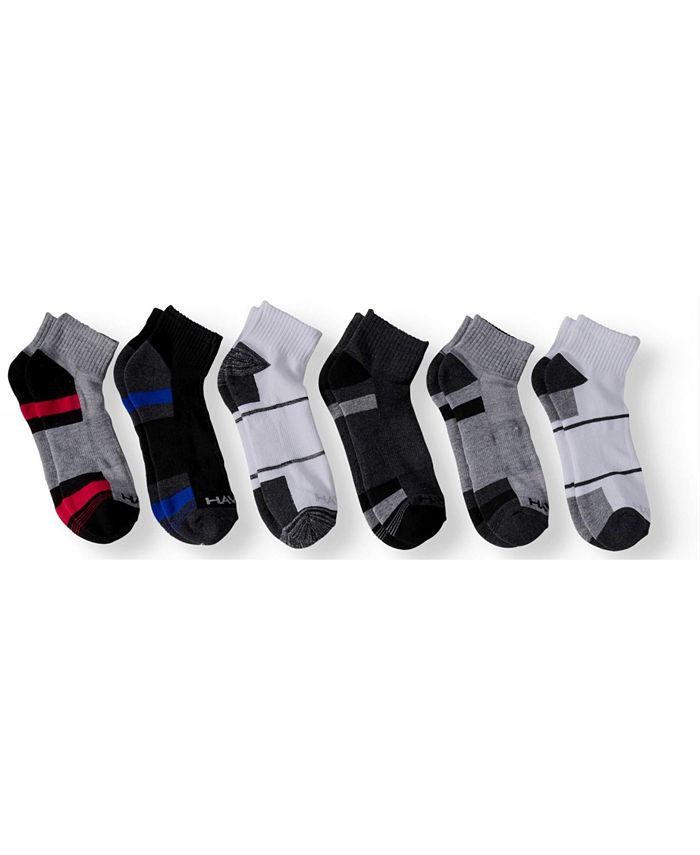 Tony Hawk Men's 6-Pack Quarter Socks - Macy's