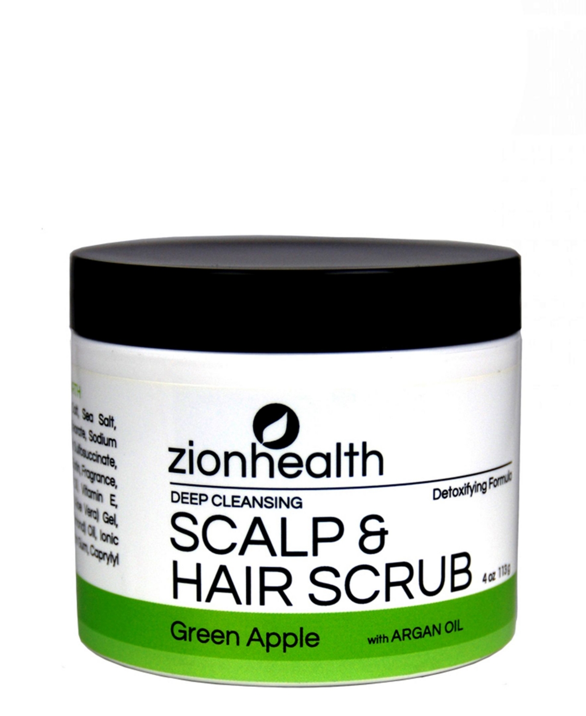 Hair Scrub, Green Apple, 4 oz - No COLOR