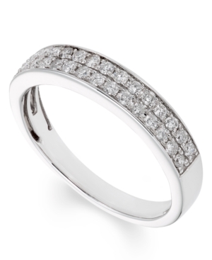 image of Certified Diamond (1/2 ct. t.w.) Band in 14K White Gold