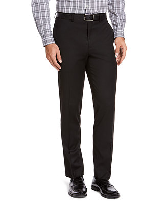 IZOD Men's Classic-Fit Medium Suit Pants - Macy's