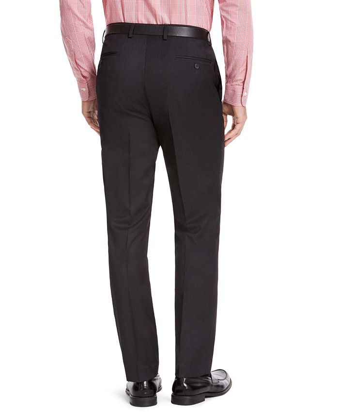 Mens Sharkskin Pants Charcoal Solid main image 0