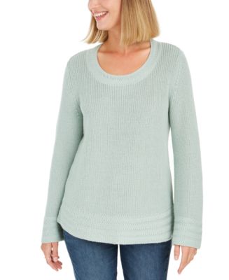 Style & Co Boxy Knit Pullover Sweater, Created for Macy's - Macy's