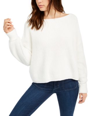 NWT French Connection Millie Mozart Waffle hot Knit Sweater