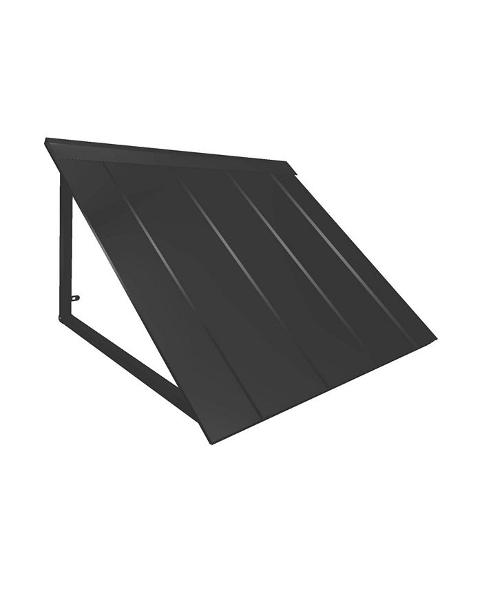 Awntech 3' Houstonian Metal Standing Seam Awning, 44" W x 24" H x 24" D