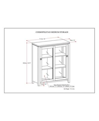 Cosmopolitan Storage Cabinet