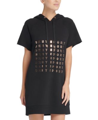 dkny sport hoodie dress