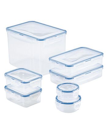 Lock n Lock - Easy Essentials™ Rectangular 14-Pc. Food Storage Container Set