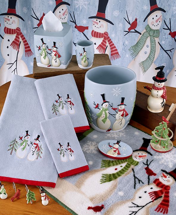 Avanti Tall Snowman Bath Collection & Reviews Bathroom Accessories