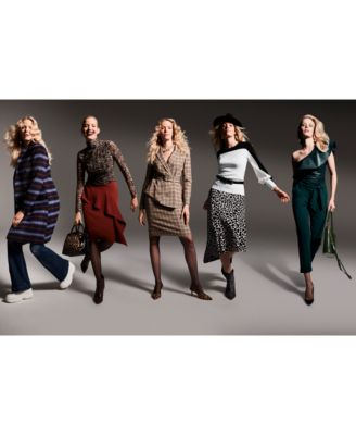 Jet-Tone Thick Small Hoop Earrings 3/4"