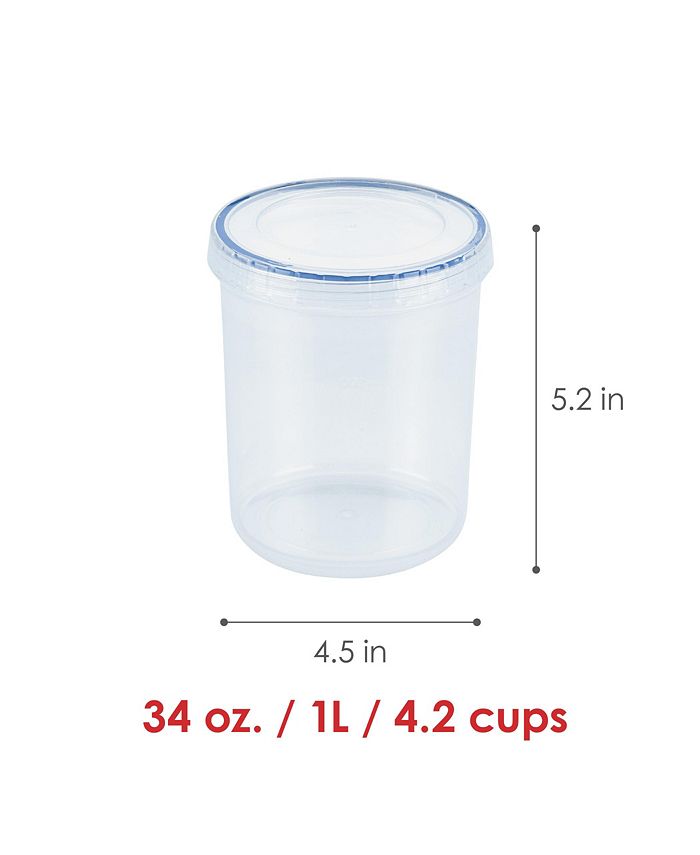 Lock n Lock Easy Essentials Twist 34Oz. Food Storage Container Macy's