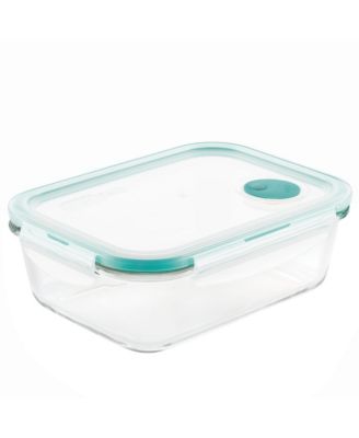 LocknLock 6-Piece Purely Better Glass Rectangular Food Storage Container  Set 