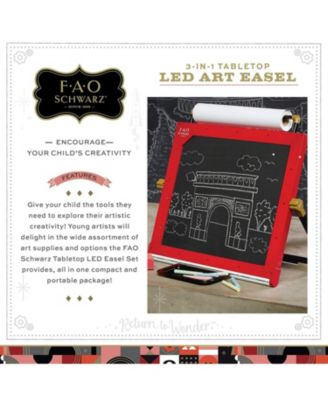 FAO Schwarz Tabletop LED Easel, Created for Macy's