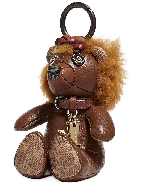 COACH Lion Bear Leather Wizard of OZ Charm & Reviews - Handbags & Accessories - Macy&#39;s