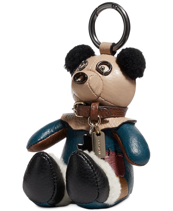 COACH Leather Scarecrow Bear Wizard of Oz Charm & Reviews - Handbags & Accessories - Macy&#39;s