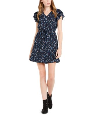 macys hot pink dress