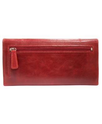 Casablanca Collection RFID Secure Ladies Trifold Wallet