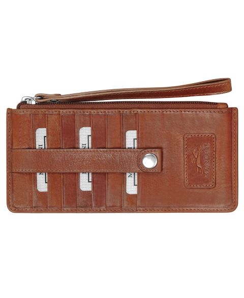Mancini Casablanca Collection RFID Secure Ladies Wristlet