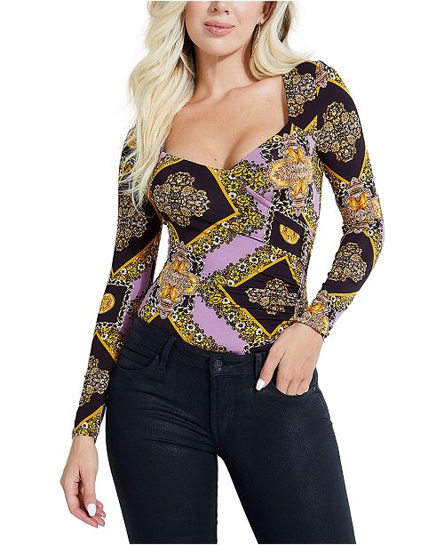 Guess Temptress Bodysuit Reviews Tops Juniors Macy S