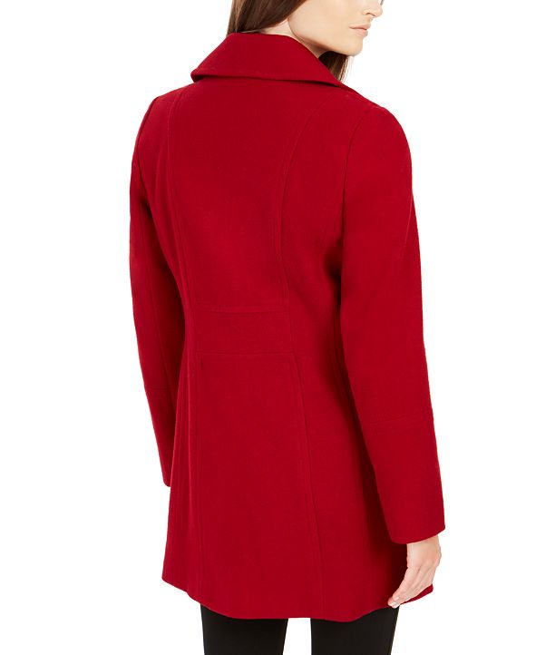womens peacoat single breasted