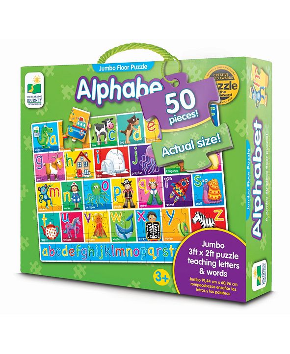 The Learning Journey Alphabet Jumbo Floor Puzzle- 50 Piece & Reviews ...