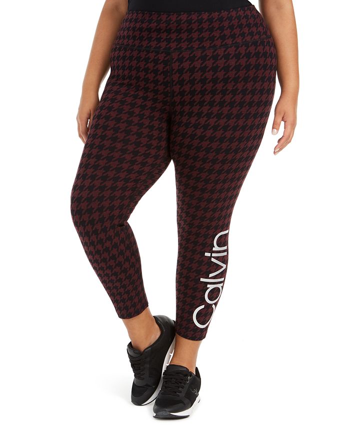 calvin klein performance plus size leggings