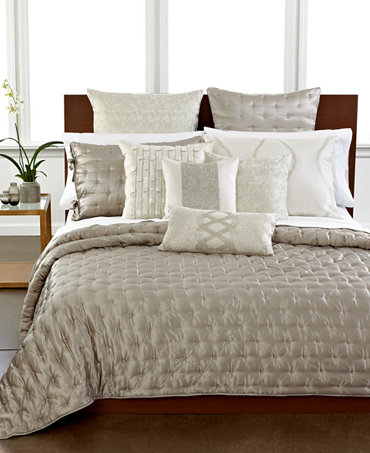 Hotel Collection Finest Luster Silk Quilt Collection, Only at Macy&#39;s - Bedding Collections - Bed ...