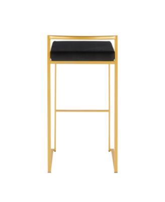 Fuji Gold Bar Stool, Set of 2