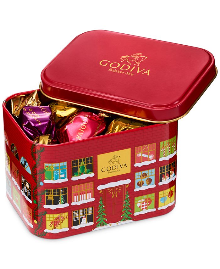 Godiva Holiday G Cube Truffles Chocolate Gift Box, 15 Piece Set Macy's