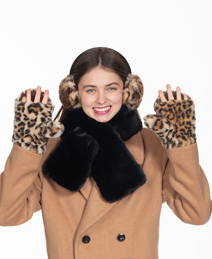INC International Concepts INC FauxFur VelvetBand Earmuff, Created