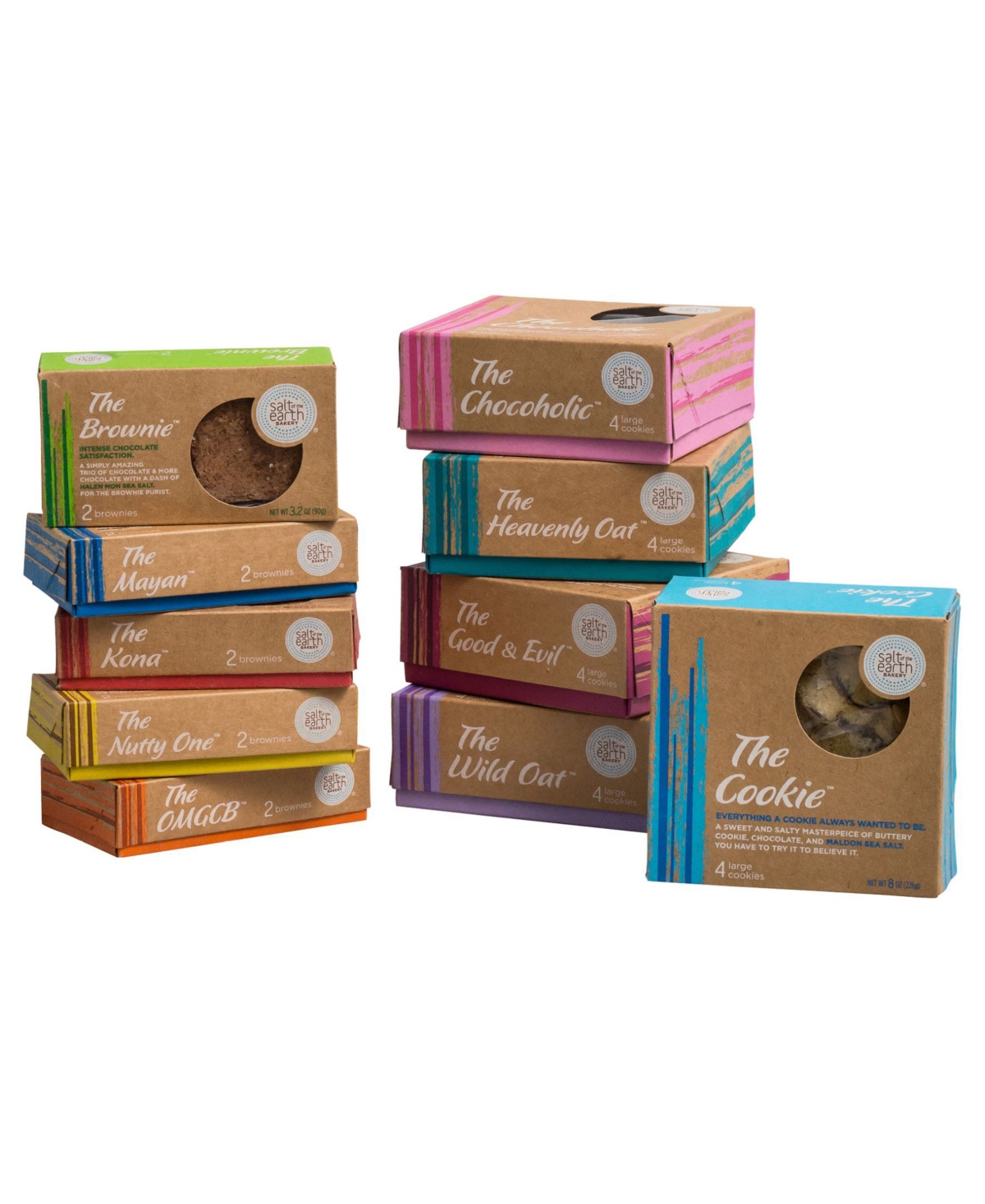 Salt Of The Earth Bakery The Whole Shebang Cookie Brownie Variety Pack In Multi