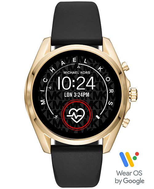 Access Bradshaw 2 Black Silicone Smart Watch Strap